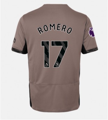 Tottenham Hotspur Cristian Romero #17 Tercera Equipación 2023-24 Manga Corta